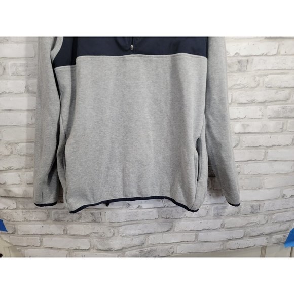 Fade‎ Golf N' Stuff Workshop Sz Large Pullover Sweatshirt Fade 1/4 Zip Navy Gray - Picture 7 of 10